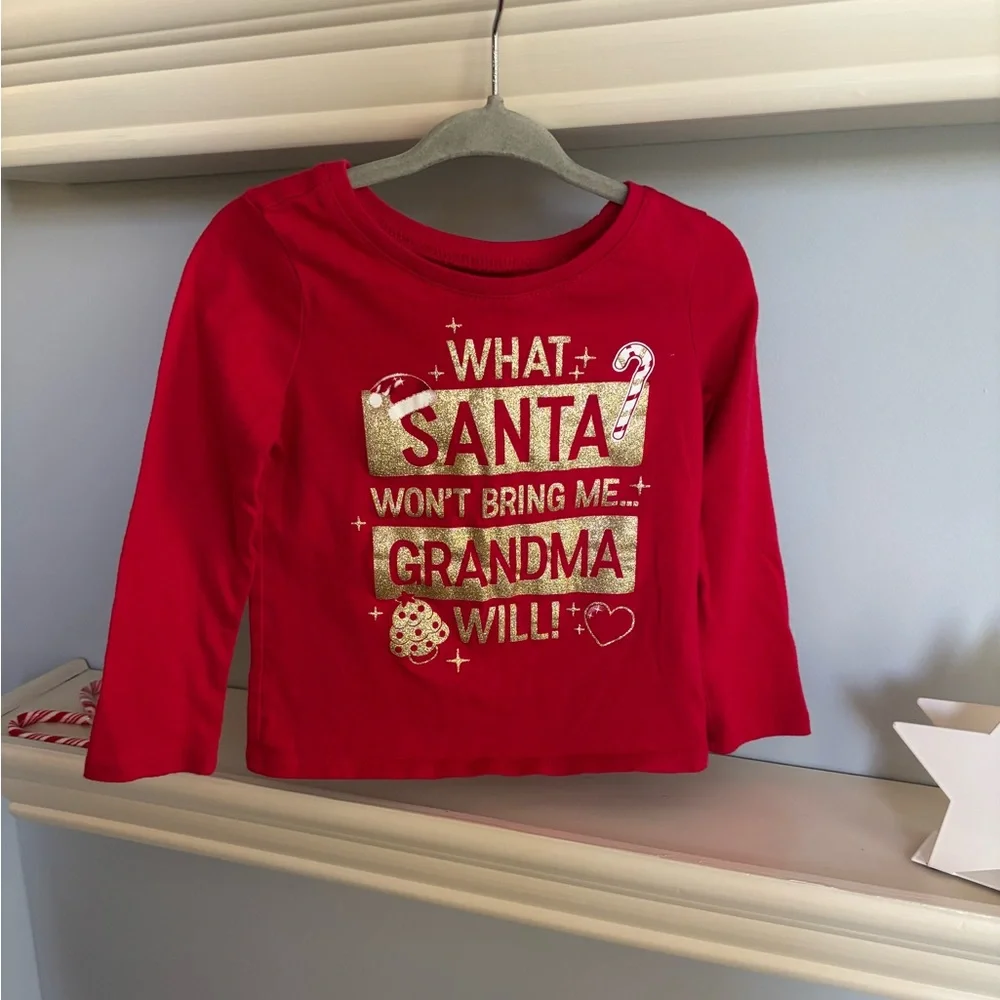 The Children's Place Red Long Sleeve Tee